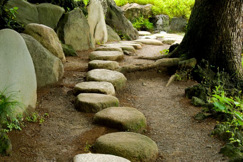 Natural Rock Pathways