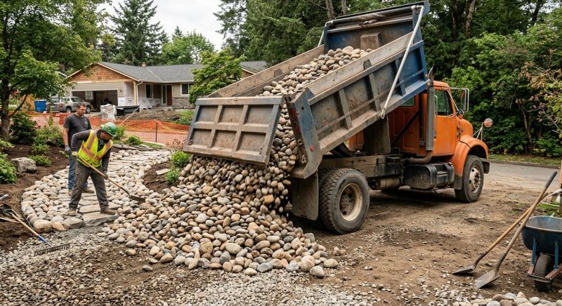 Rock Installation Service